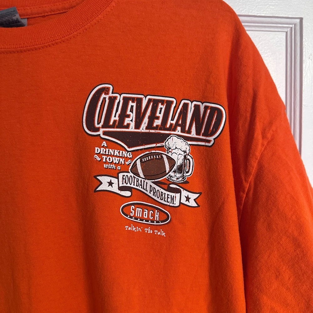 Orange Cleveland Graphic Tee